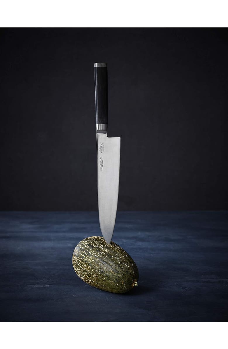 Scanpan Maitre D' 8-Inch Chefs Knife, Alternate, color, Black