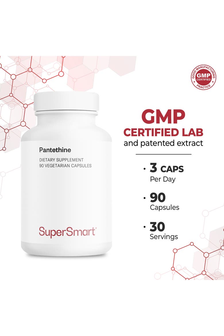 Pantesin Pantethine 600mg, Alternate, color, None