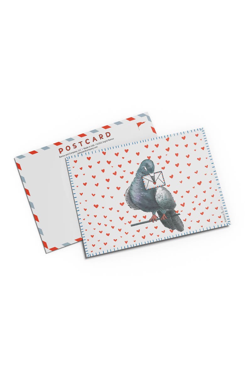 Ramus & Co Everyday Postcard 20-Pack "Pigeon", Main, color, Multi-Pack
