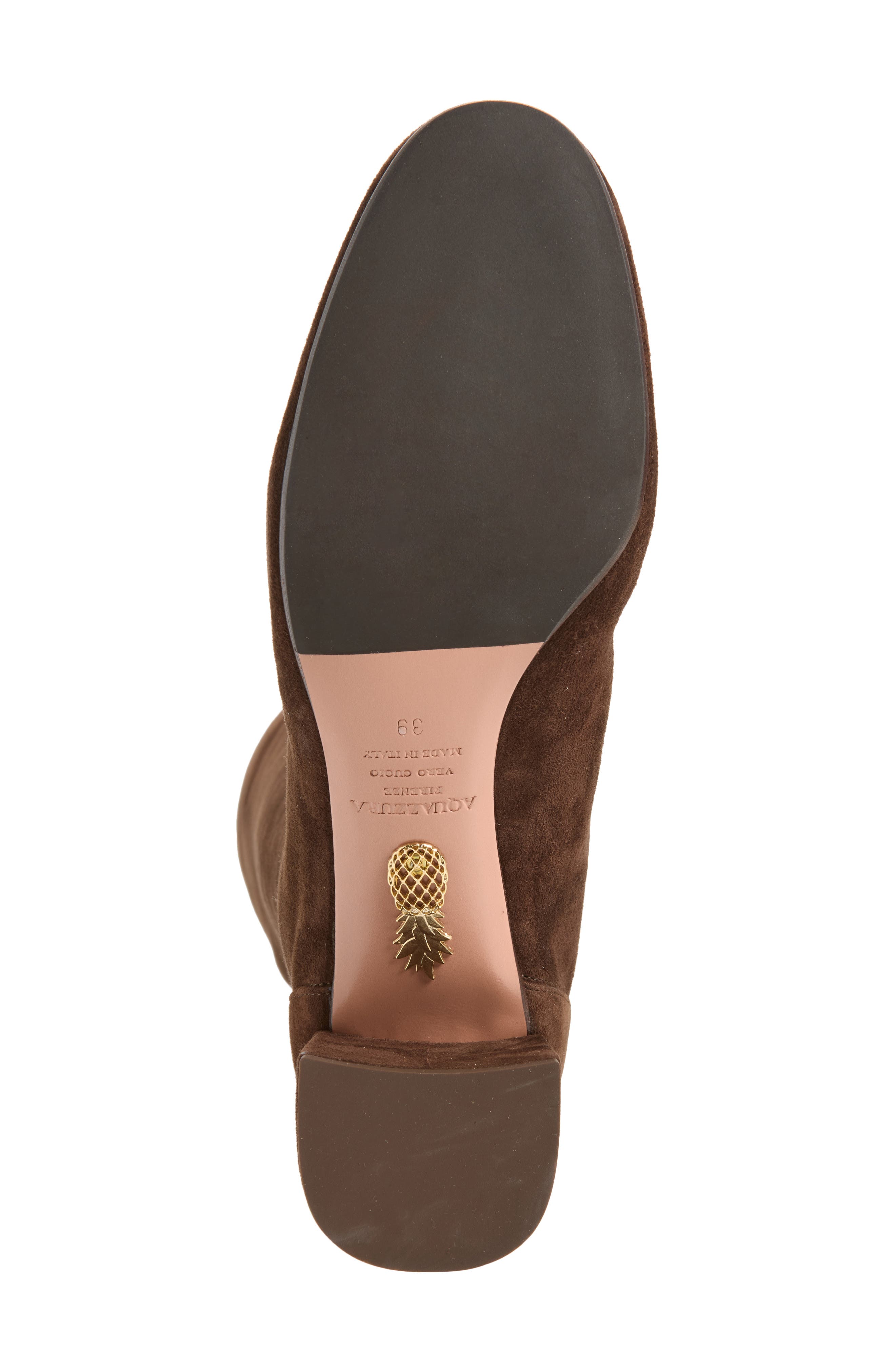 Saint Honore Suede Knee High Boot, Alternate, color, ESPRESSO