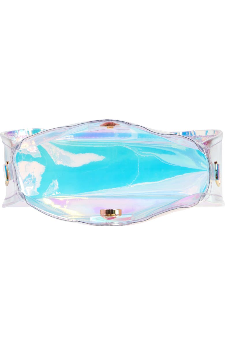 Capelli New York Kids' Iridescent Shoulder Bag, Alternate, color,