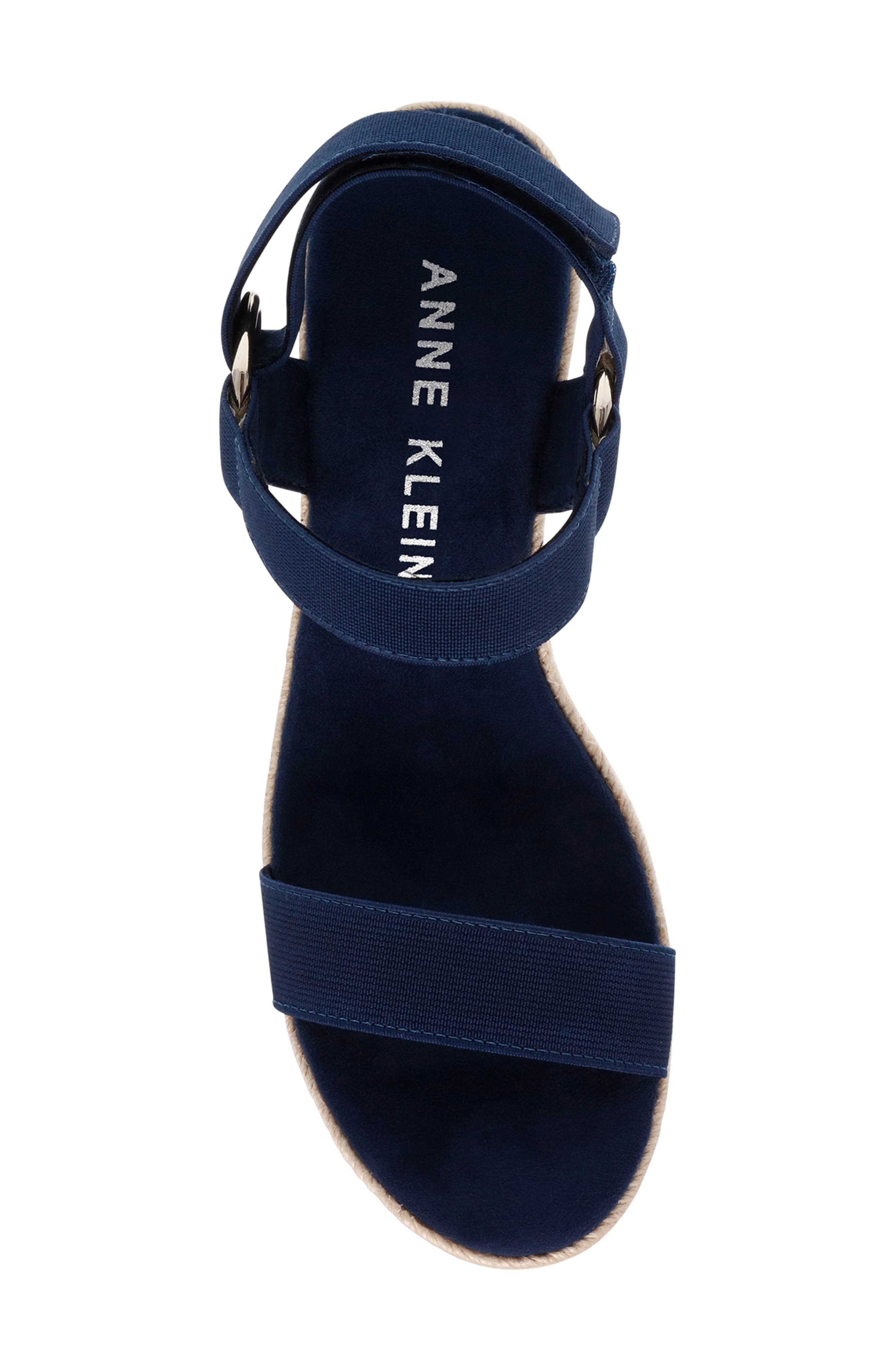 Wren Platform Wedge Sandal, Alternate, color, NAVY