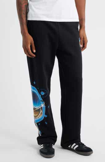 SMILEY® Chrome Logo Cotton Fleece Sweatpants (Nordstrom Exclusive)