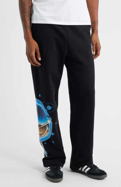 SMILEY® Chrome Logo Cotton Fleece Sweatpants (Nordstrom Exclusive)