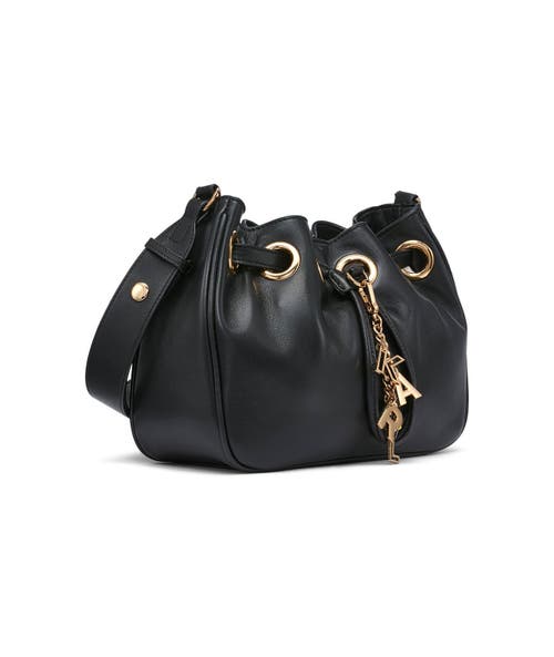 Karl Lagerfeld Paris Desiree Crossbody In Black/gold