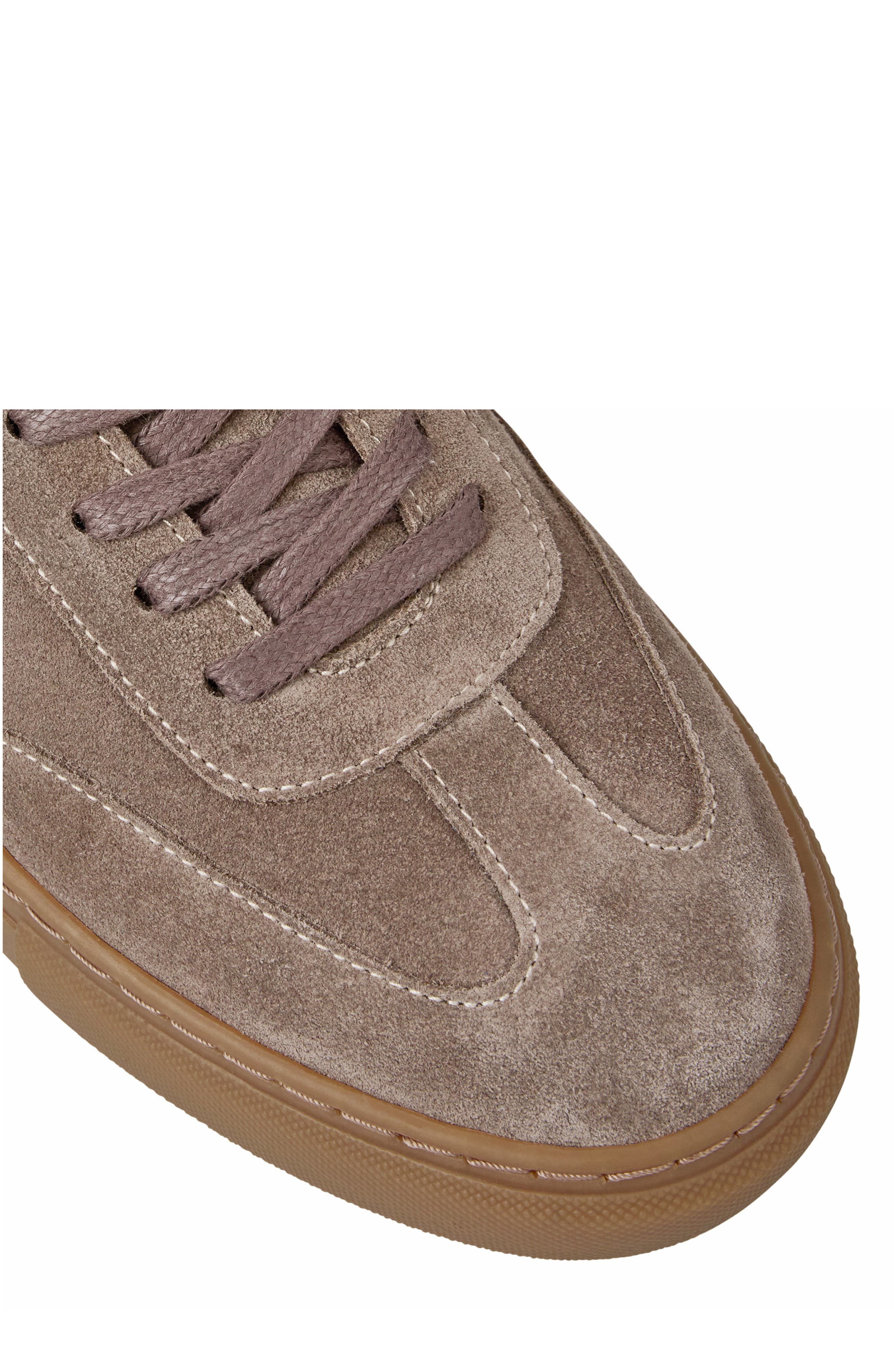 Ryan Low Top Sneaker, Alternate, color, TAUPE SUEDE