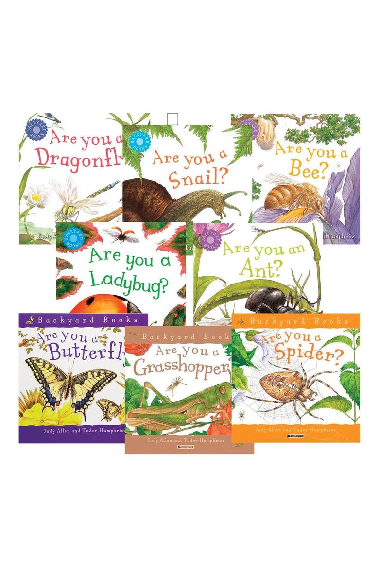 Backyard Books - Set of 8, Main, color, Multicolor