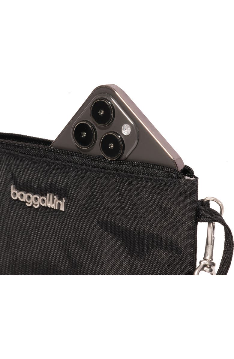 BAGGALLINI RFID Wristlet Wallet, Alternate, color, Black
