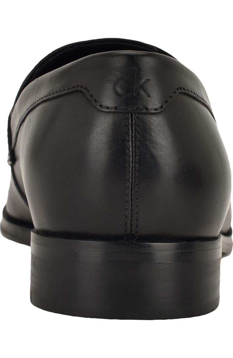 Calvin Klein Rinver Penny Loafer, Alternate, color, Black/ Black/ Black