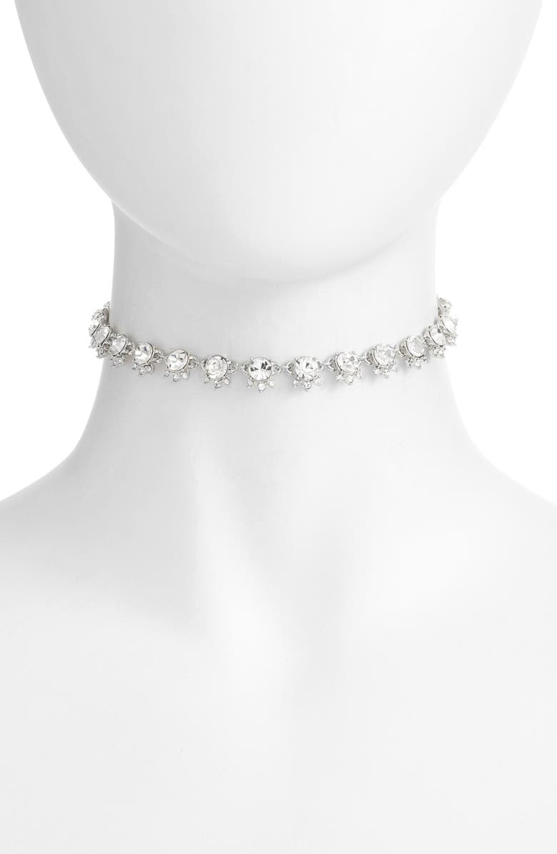 Givenchy Crystal Choker, Main, color,