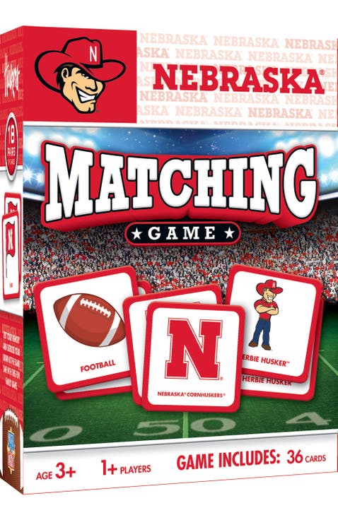 Nebraska Cornhuskers Matching Game