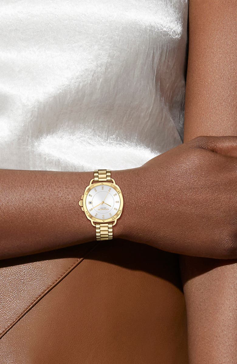 COACH Tatum Bracelet Watch, 34mm, Alternate, color, 