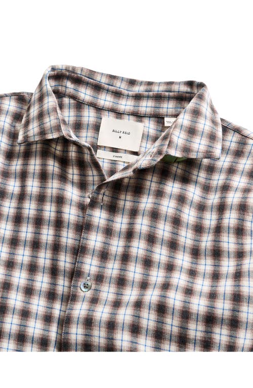 Billy Reid Hutcheson Plaid Cotton Button-up Shirt In Black