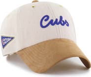 Stoney Clover Lane X '47 Men's '47 x Stoney Clover Lane Natural/Tan Chicago Cubs Script Charm Clean Up Adjustable Hat