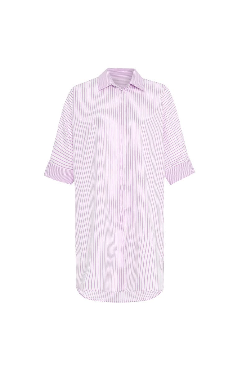 THEO The Label Echo Back Button Dolman Dress, Main, color, Cappucino