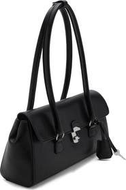 MANGO City Faux Leather Shoulder Bag