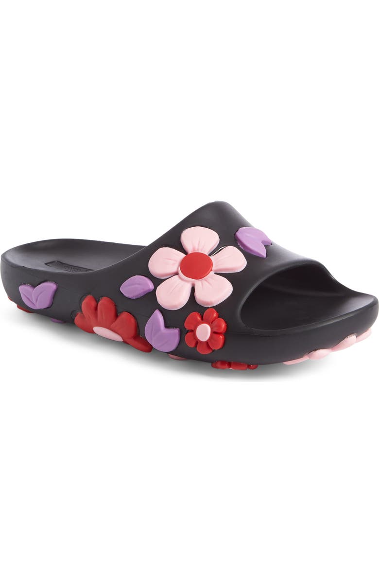 Prada Floral Slide Sandal, Main, color,