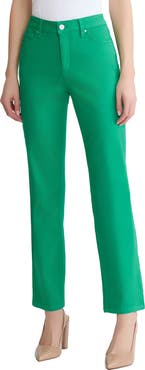 Jones New York Lexington Straight Leg Pants
