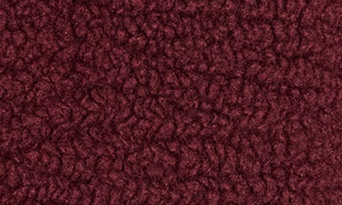 Levi's® Zip Front Teddy Jacket In Burgundy