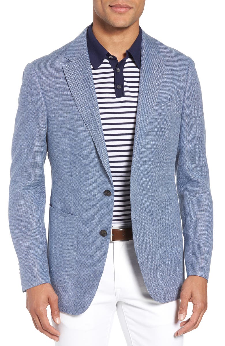 Rodd & Gunn Enfield Way Linen & Wool Blazer, Main, color, 