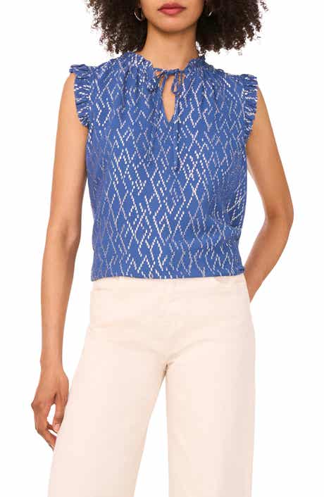 Parker The Jenna Split Neck Top