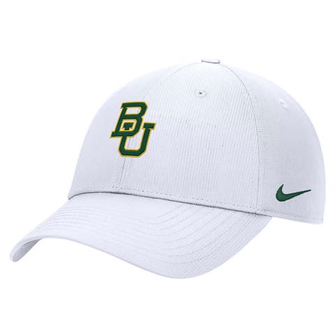 Men's Nike  White Baylor Bears 2025 On-Field Club Performance Adjustable Hat