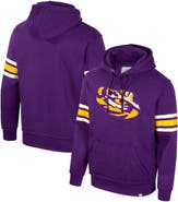COLOSSEUM Men's Colosseum Purple LSU Tigers Saluting Pullover Hoodie
