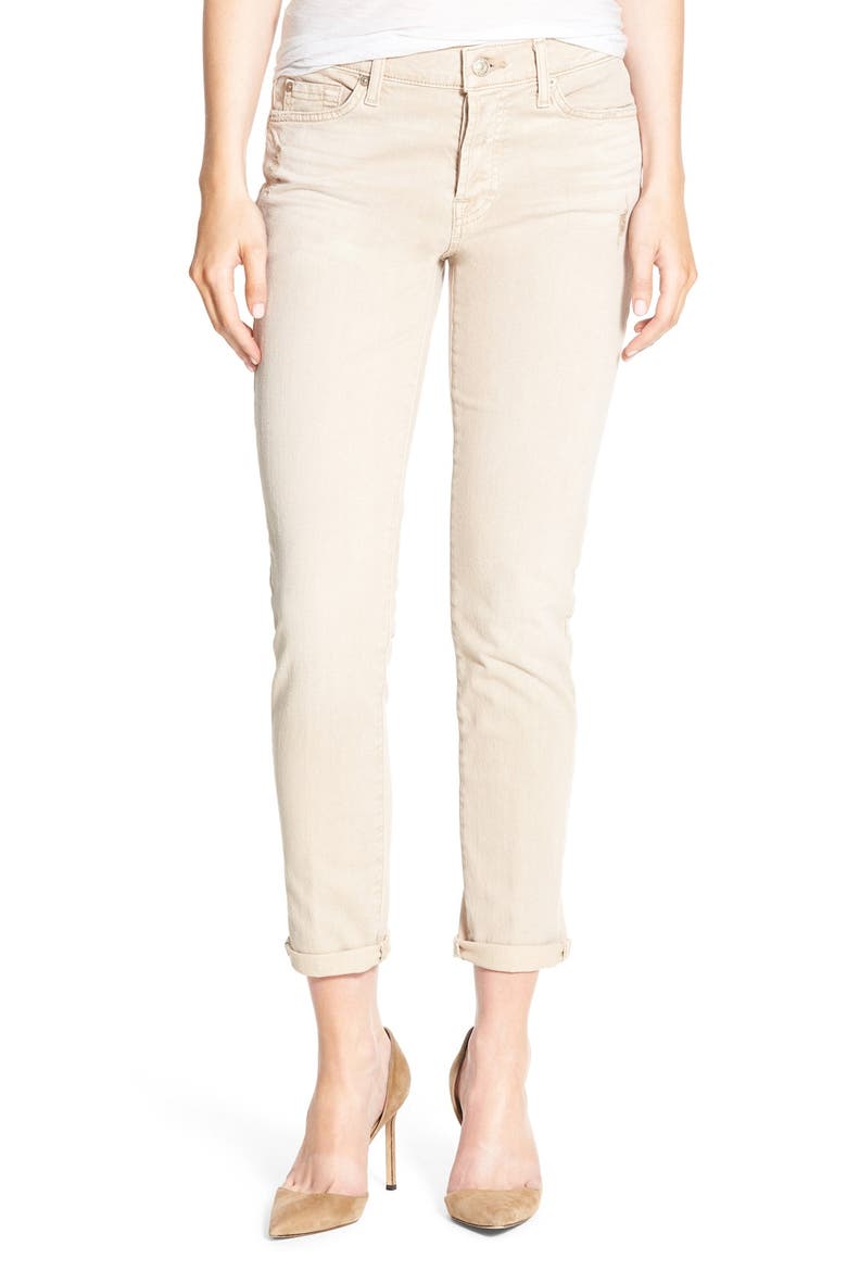 7 For All Mankind® 'Josefina' Boyfriend Jeans, Main, color, ALMOND