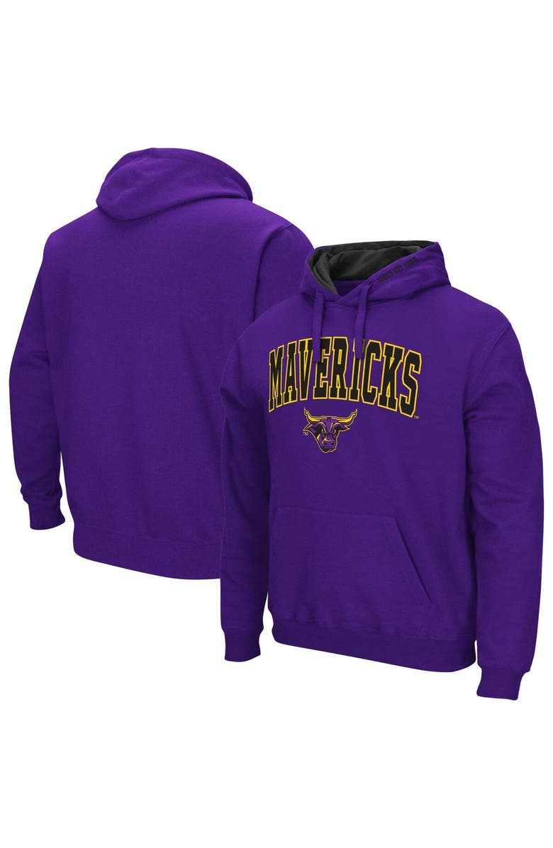 COLOSSEUM Men's Colosseum Purple Minnesota State University Mankato Isle Pullover Hoodie, Main, color, Purple