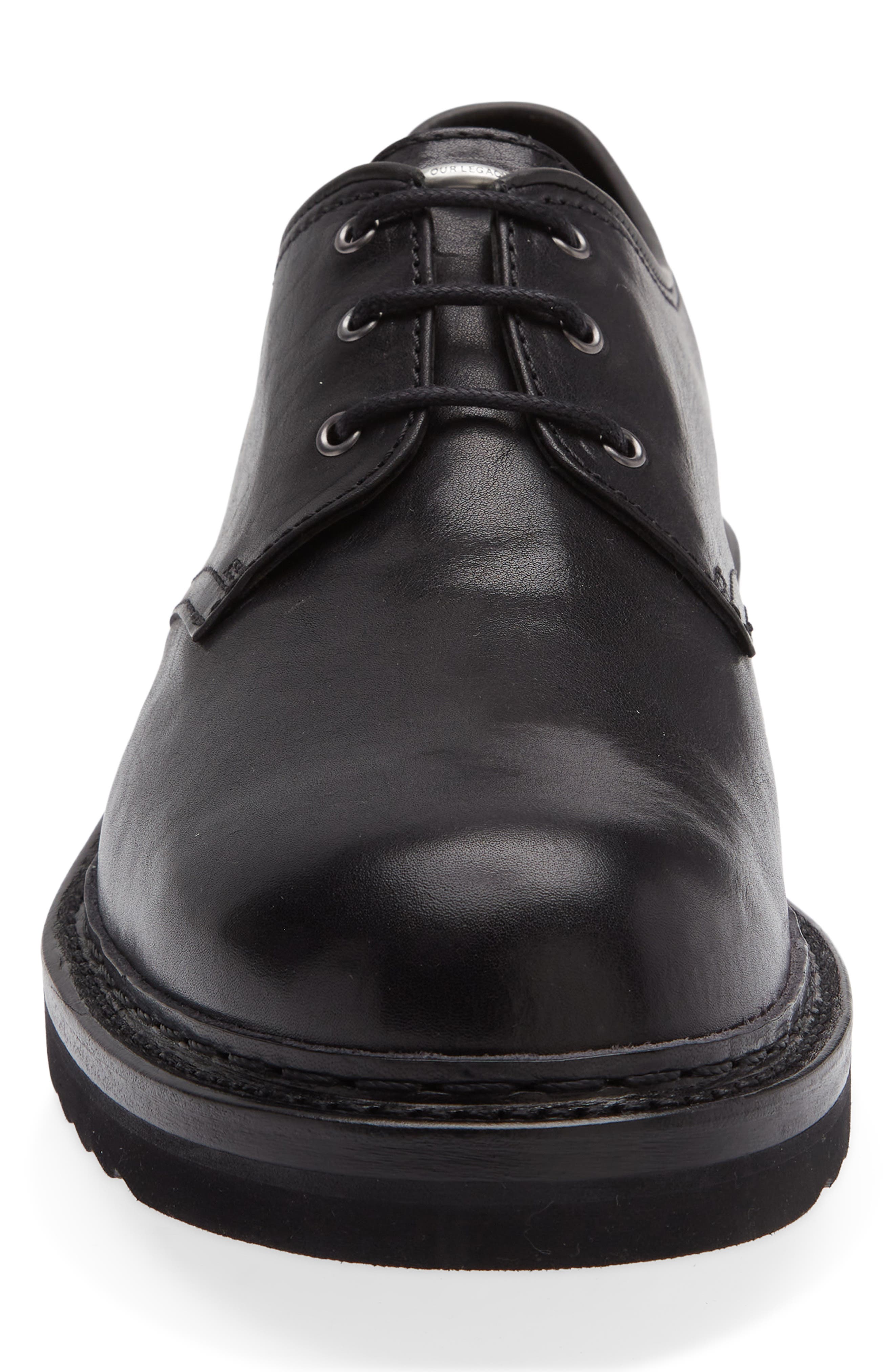 OUR LEGACY Trampler Derby, Alternate, color, Black Supple Cow Hide