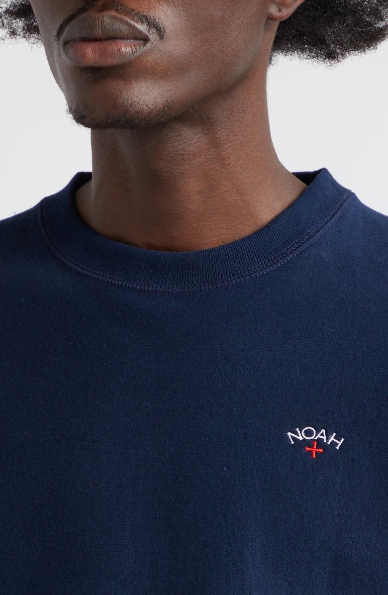 Noah Core Logo Crewneck Sweatshirt, Alternate, color, 