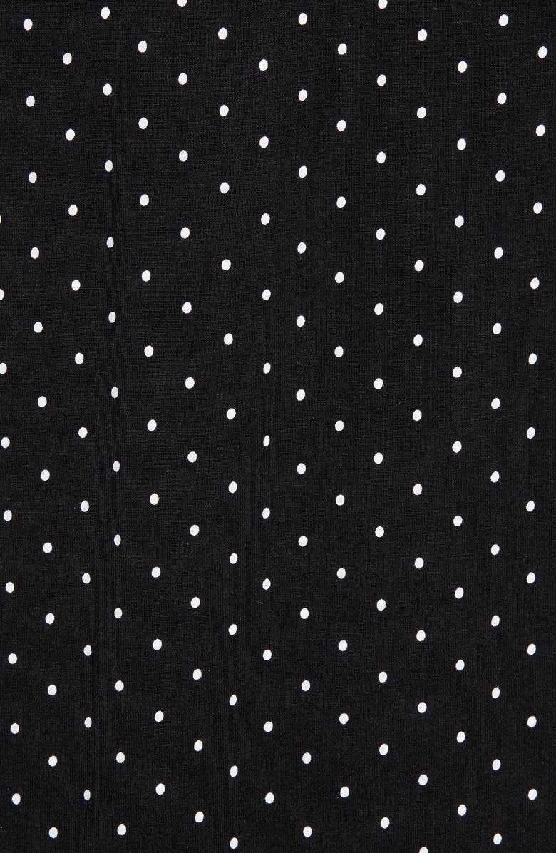 Angel Maternity Dot Print Maternity/Nursing Lounge Set, Alternate, color, 