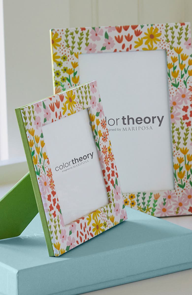 Mariposa Double Sided Botanical & Meadow Picture Frame, Alternate, color, Green Multi