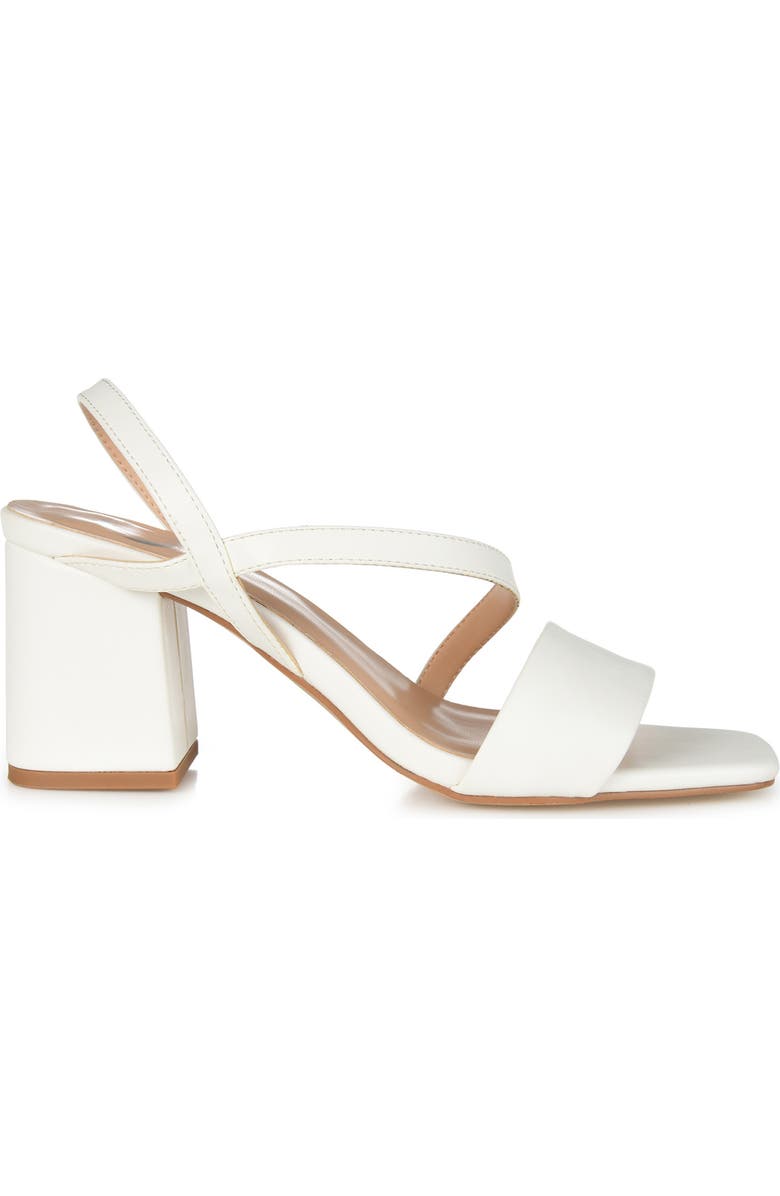 Journee Collection Lirryc Pump, Alternate, color, White