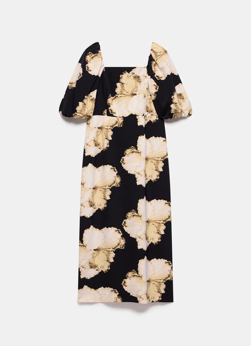 MINT VELVET MINT VELVET PRINTED MIDI DRESS