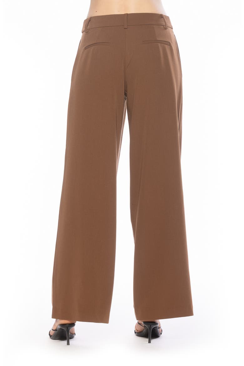Quinn Pleated Wide Leg Pants, Alternate, color, CAMEL