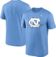 Jordan Brand Men's Jordan Brand Carolina Blue North Carolina Tar Heels Primetime Legend Logo T-Shirt