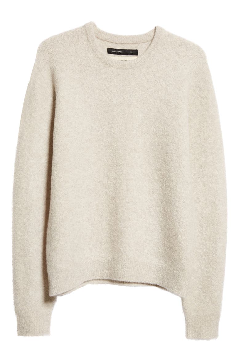Mini Crewneck Cashmere Sweater, Main, color, NATURAL