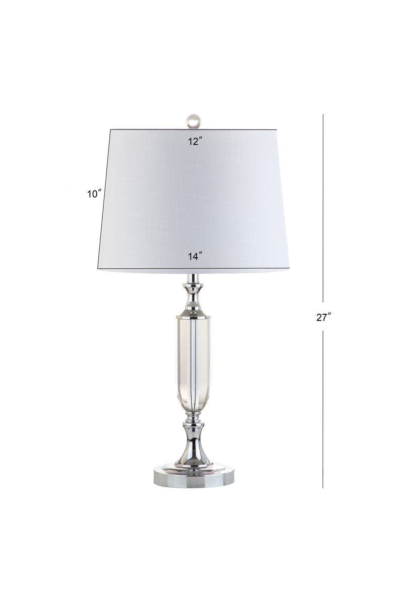 Bella Crystal LED Table Lamp, Alternate, color, Clear