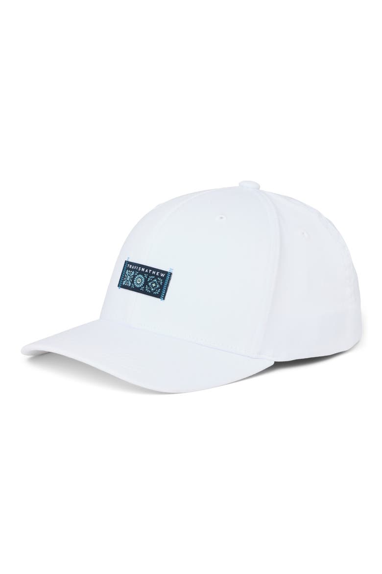 Museum Day Snapback Hat, Main, color, WHITE