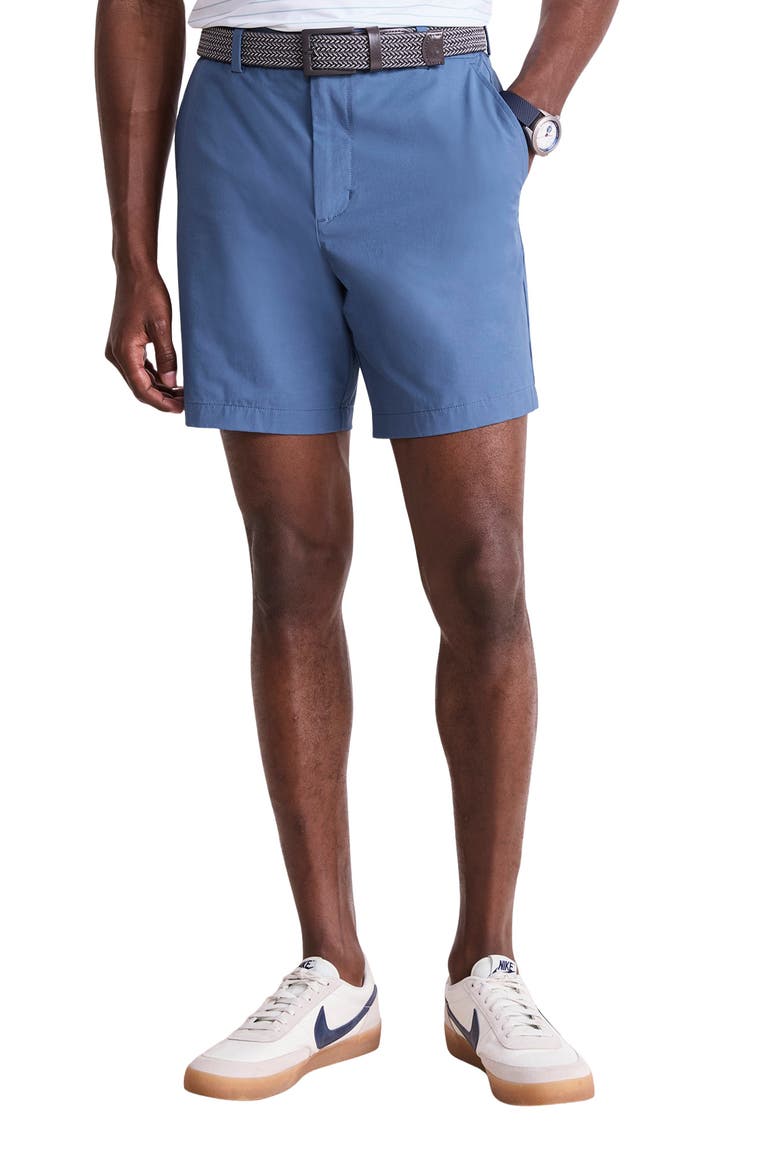 On-The-Go Water Repellent Shorts, Main, color, MOONSHINE