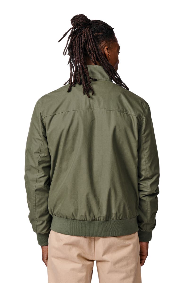 Aubin Authorpe Harrington Bomber Jacket, Alternate, color, Khaki