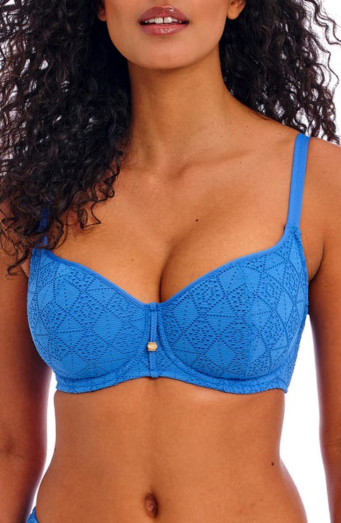 Nomad Nights Underwire Sweetheart Neck Bikini Top