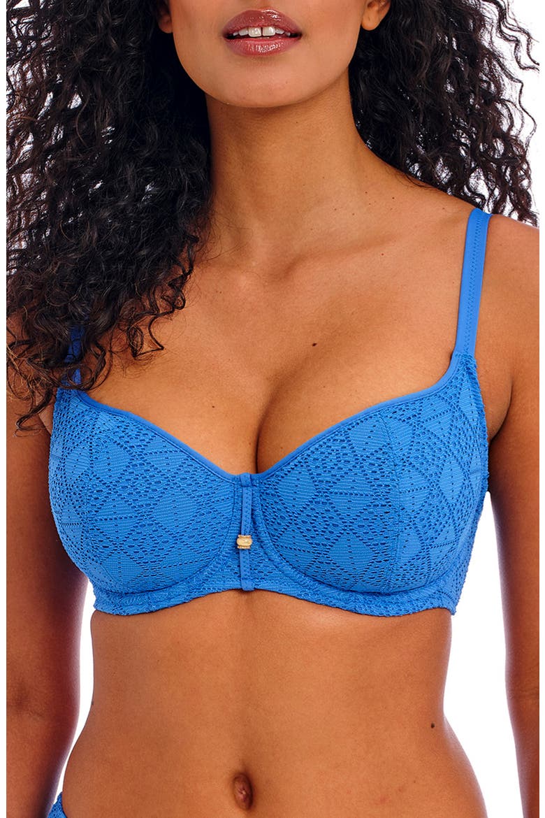 Nomad Nights Underwire Sweetheart Neck Bikini Top video