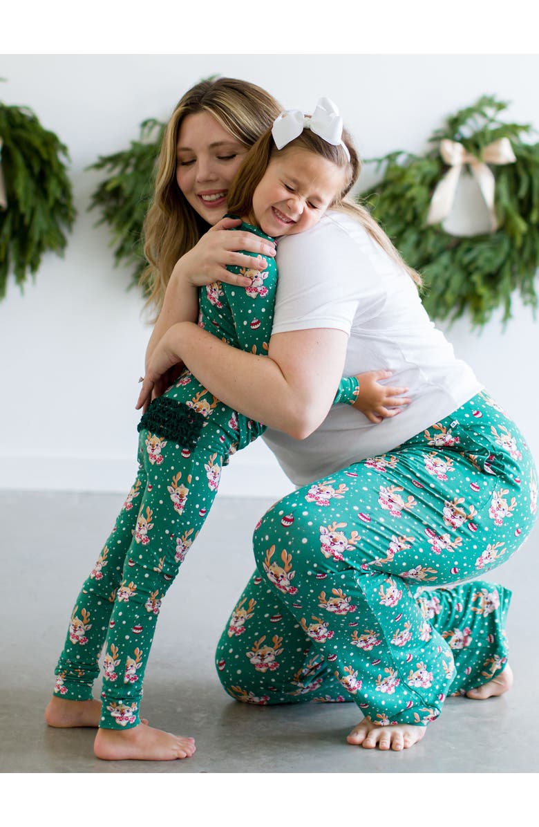 RuffleButts SoftSnooze Gender Inclusive Adult Pajama Pants, Alternate, color, 