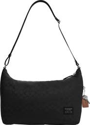 COACH Leo Signature Nylon Crossbody Bag