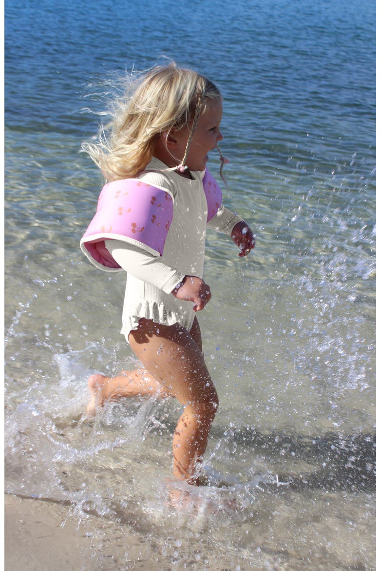 Kids' Scuba Knit Floaties, Alternate, color, PINK