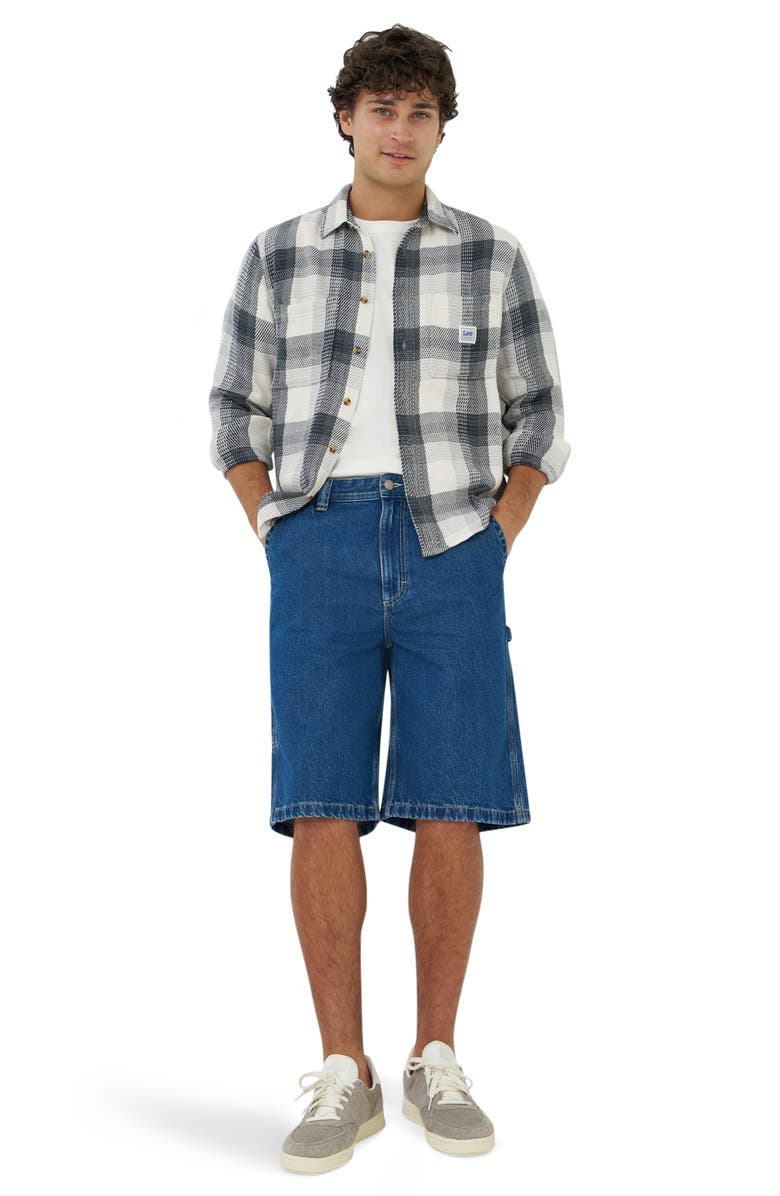 Lee Skater Denim Carpenter Shorts, Alternate, color, Right On