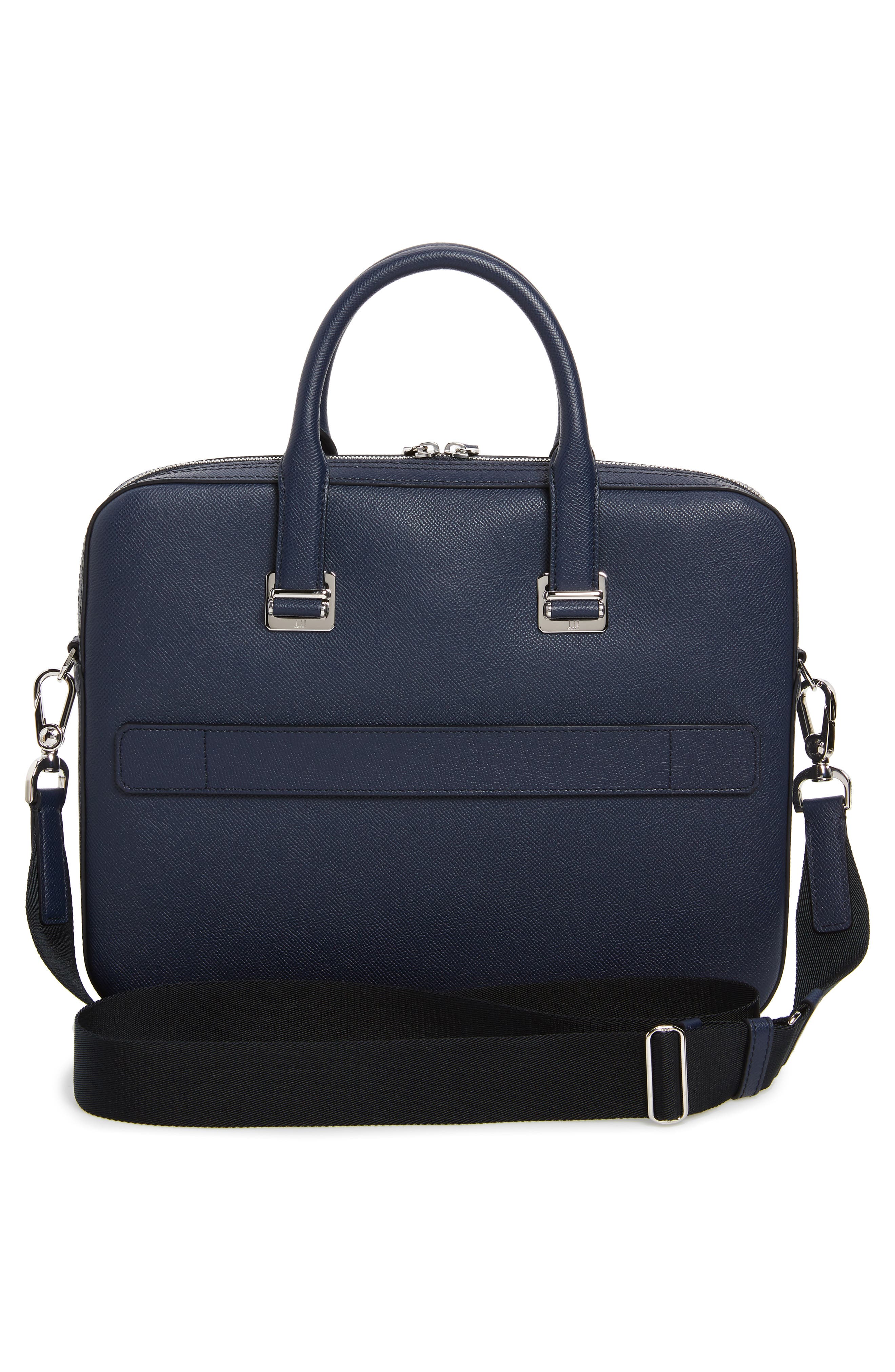 Dunhill Cadogan Leather Single Document Case, Alternate, color, 