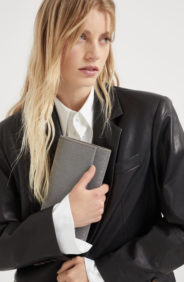 Brunello Cucinelli Precious clutch, Alternate, color,